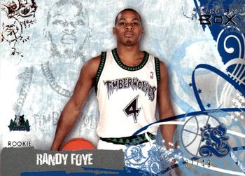 2006-07 Topps Luxury Box - Blue #96 Randy Foye Front