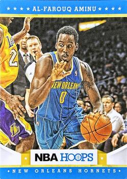 2012-13 Hoops New Orleans Hornets #NH1 Al-Farouq Aminu Front