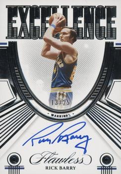 2021-22 Panini Flawless - Excellence Signatures #EXC-RBA Rick Barry Front