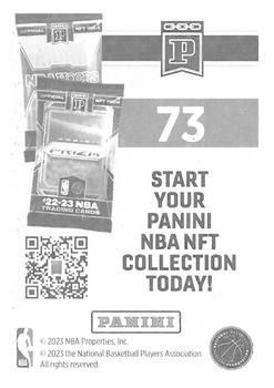 2023-24 Panini Sticker & Card Collection #73 Jonas Valanciunas Back