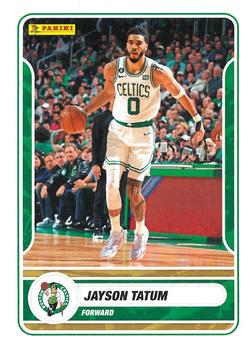 2023-24 Panini Sticker & Card Collection - Cards #17 Jayson Tatum Front