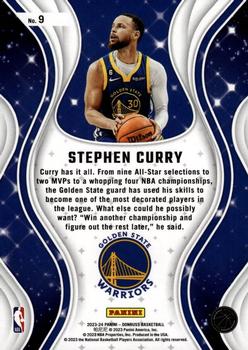 2023-24 Donruss - Magicians #9 Stephen Curry Back