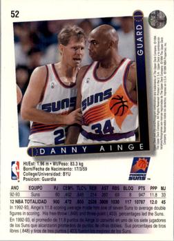 1993-94 Upper Deck Spanish #52 Danny Ainge Back