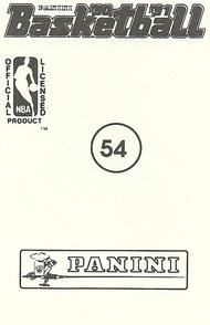 1990-91 Panini Stickers #54 Thurl Bailey Back