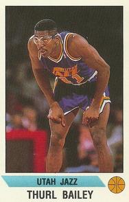 1990-91 Panini Stickers #54 Thurl Bailey Front