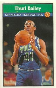 1992-93 Panini Stickers #83 Thurl Bailey Front