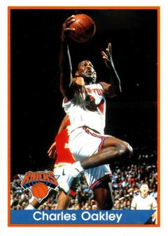 1994-95 Panini Stickers #90 Charles Oakley  Front