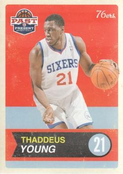 2011-12 Panini Past & Present #75 Thaddeus Young Front