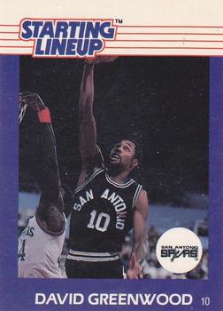 1988 Kenner Starting Lineup Cards #3538116030 David Greenwood Front
