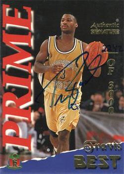1995 Signature Rookies Prime - Signatures #05 Travis Best Front
