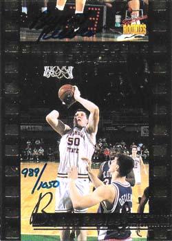 1995 Signature Rookies Draft Day - Show Stoppers Signatures #B2 Bryant Reeves Front