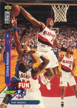 1995-96 Collector's Choice French I #187 Clifford Robinson Front