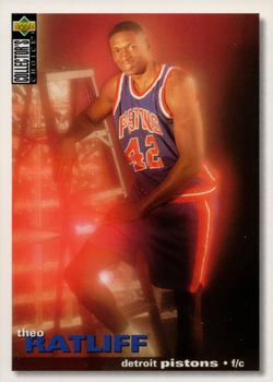 1995-96 Collector's Choice German II #33 Theo Ratliff Front