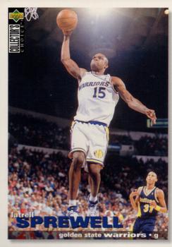 1995-96 Collector's Choice German II #34 Latrell Sprewell Front