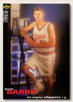 1995-96 Collector's Choice German II #48 Brent Barry Front