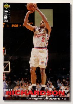 1995-96 Collector's Choice German II #49 Pooh Richardson Front