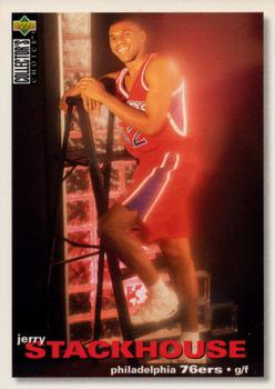 1995-96 Collector's Choice German II #72 Jerry Stackhouse Front