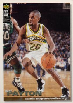 1995-96 Collector's Choice German II #95 Gary Payton Front