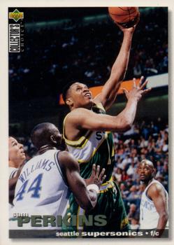 1995-96 Collector's Choice German II #96 Sam Perkins Front