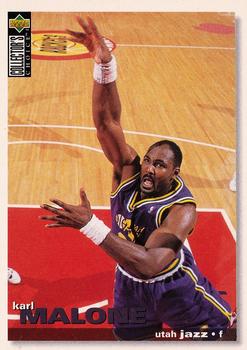 1995-96 Collector's Choice German II #101 Karl Malone Front