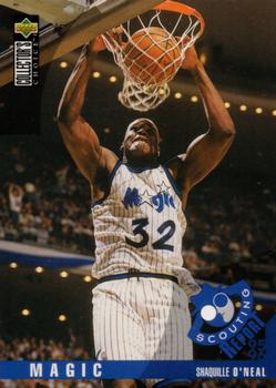 1995-96 Collector's Choice German II #129 Shaquille O'Neal Front