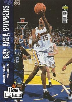 1995-96 Collector's Choice German II #164 Latrell Sprewell Front