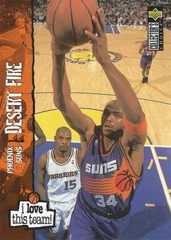 1995-96 Collector's Choice German II #176 Charles Barkley Front