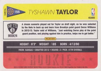 2012-13 Panini Past & Present #155 Tyshawn Taylor Back