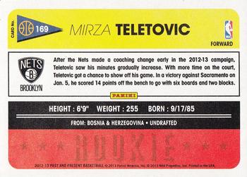2012-13 Panini Past & Present #169 Mirza Teletovic Back