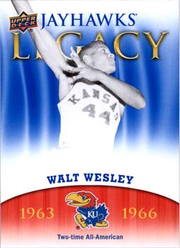 2013 Upper Deck University of Kansas - Jayhawks Legacy #JL-11 Walt Wesley Front