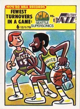 1980-81 Fleer NBA Team Stickers #NNO Dallas Mavericks Logo Back