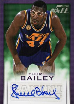 2013-14 Panini - Signatures #37 Thurl Bailey Front