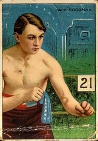 1911 American Tobacco Co. Champion Pugilists (T219) #NNO Jack Goodman Front