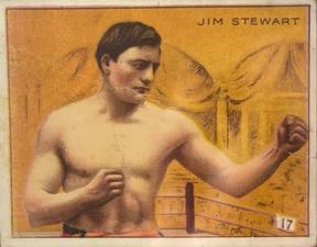 1911 American Tobacco Co. Champion Pugilists (T219) #NNO Jim Stewart Front