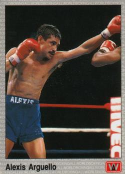 1991 All World #15 Alexis Arguello Front