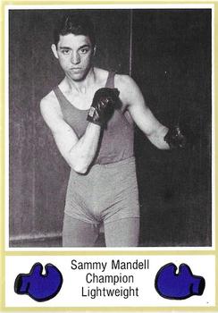1986 Brown's #37 Sammy Mandell Front