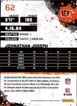 2010 Score #62 Johnathan Joseph Back