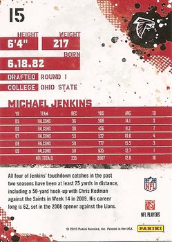 2010 Score #15 Michael Jenkins Back