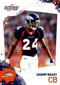 2010 Score #85 Champ Bailey Front