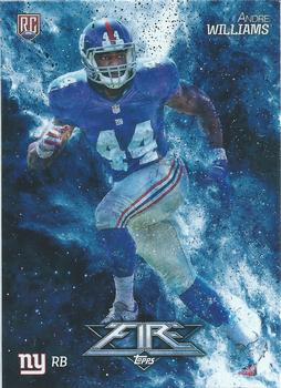 2014 Topps Fire #107 Andre Williams Front