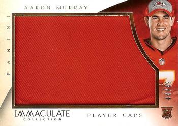 2014 Panini Immaculate Collection - Rookie Player Caps #RPC-AM Aaron Murray Front