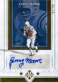2018 Panini Majestic - Majestic Signatures Tier 1 #ST1-LM Lenny Moore Front