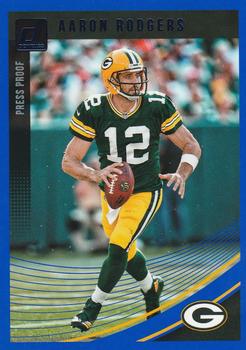 2018 Donruss - Press Proof Blue #103 Aaron Rodgers Front