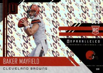 2018 Panini Unparalleled - Flight #208 Baker Mayfield Front