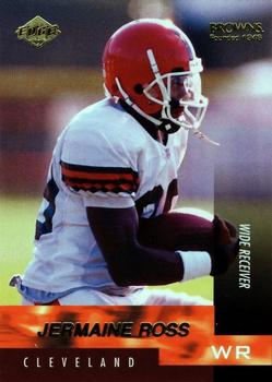 1999 Collector's Edge Cleveland Browns #CB15 Jermaine Ross Front