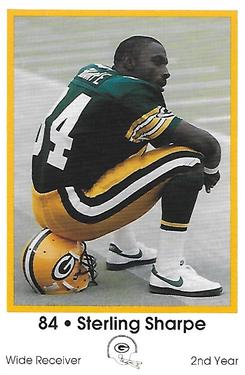 1989 Green Bay Packers Police - Copps Food Center, Brown County Arson Task Force #10 Sterling Sharpe Front