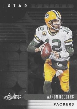 2020 Panini Absolute - Star Gazing #SG-AR Aaron Rodgers Front
