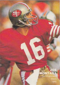 1990 St☆r Big League (Unlicensed) #NNO Joe Montana Front