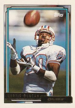 1992 Topps - Gold #49 Curtis Duncan Front