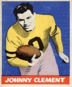 1948 Leaf #47 Johnny Clement Front